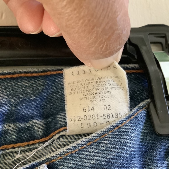 Mens sizes 36-38 - Sold As Is Bundle Levi’s Jeans 505 540 550 Vintage 90s 1990s - Picture 7 of 16